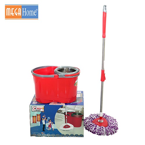 Bộ Lau Nhà Xmop Deluxe Megahome mâm lau tam giác