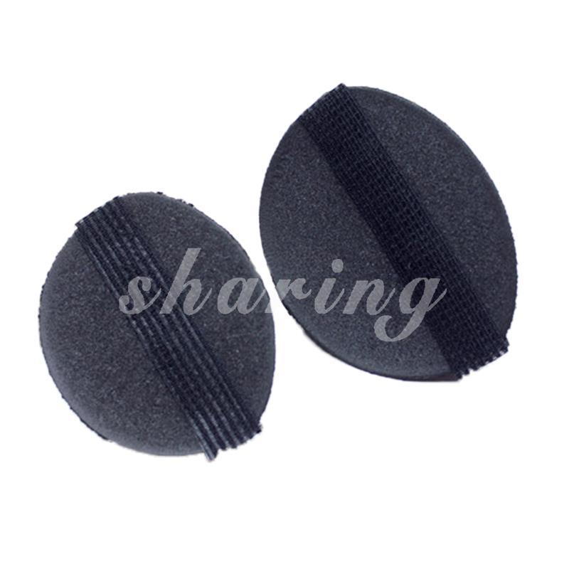 2pcs Hair Pad Style Decoration Rise Women Hair Accessory Self Adhesive