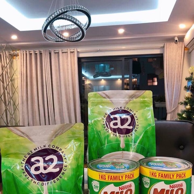 Combo milo và sữa a2