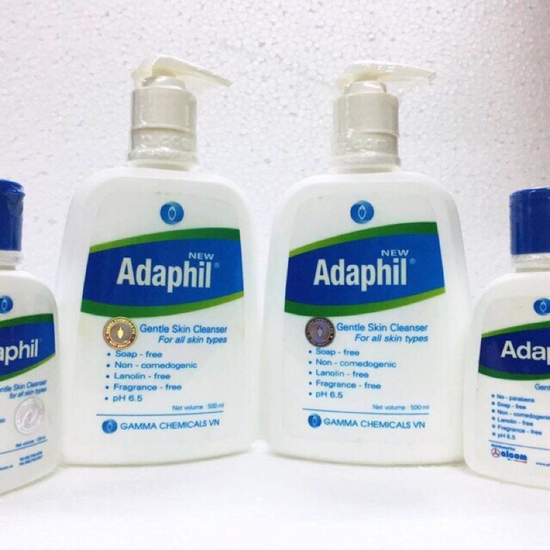 SỮA RỬA MẶT DỊU NHẸ ADAPHIL LÀNH TÍNH, NGỪA MỤN