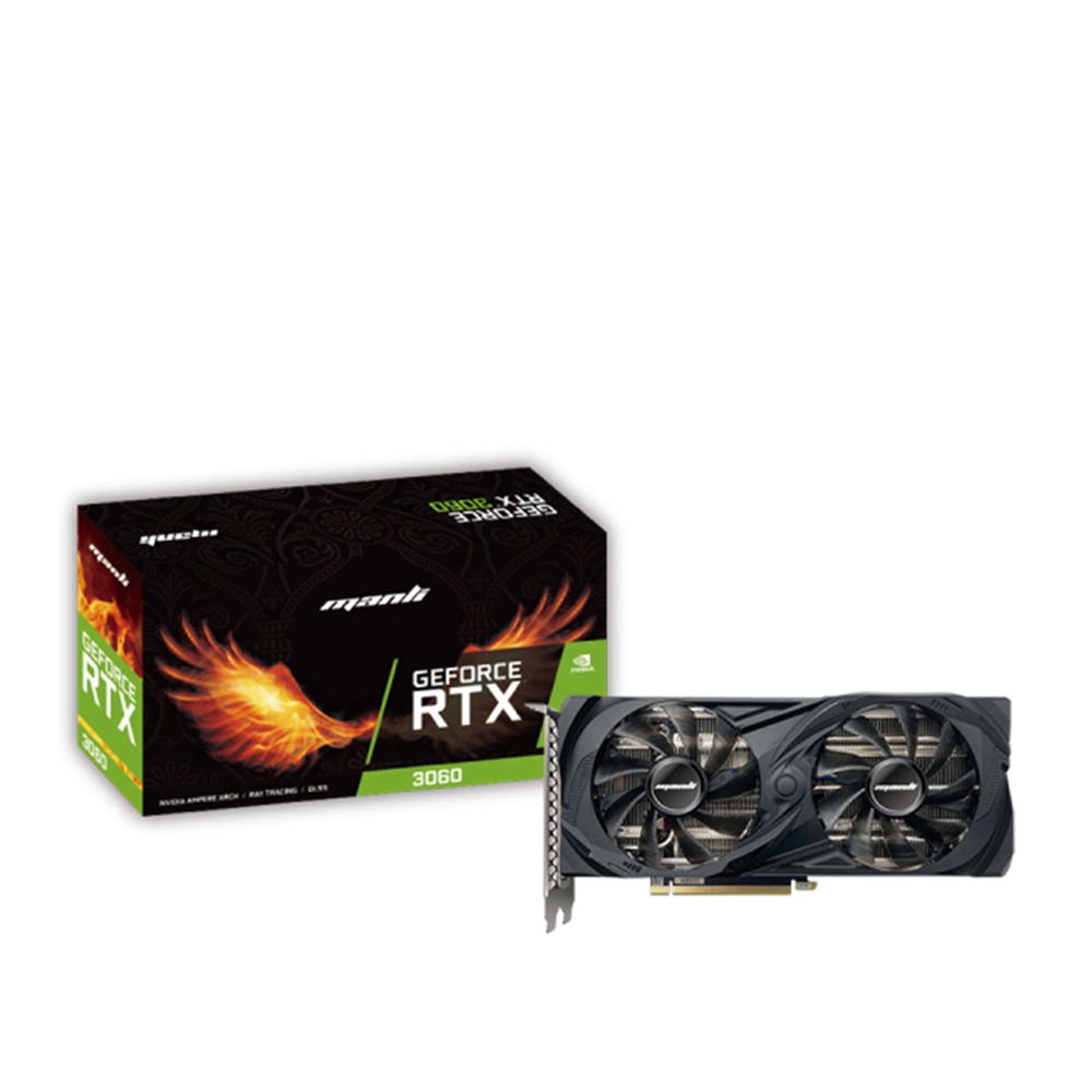 Card màn hình Manli Geforce RTX 3060 LHR 12GB | BigBuy360 - bigbuy360.vn