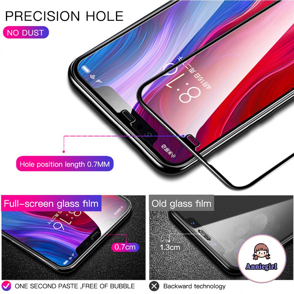 Kính cường lực 9D bảo vệ toàn màn hình dành cho IPhone X XR XS 11 Pro Max 8 7 6 6s Plus