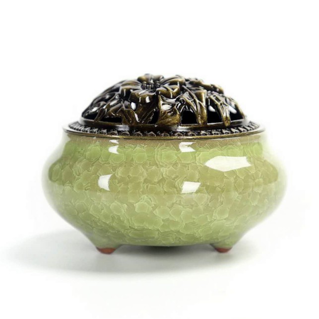 Lư xông trầm 🧡 FREESHIP + TẶNG 5 NỤ TRẦM CAO CẤP 🧡 Lư xông trầm hương Hưng Thịnh tròn trơn | BigBuy360 - bigbuy360.vn