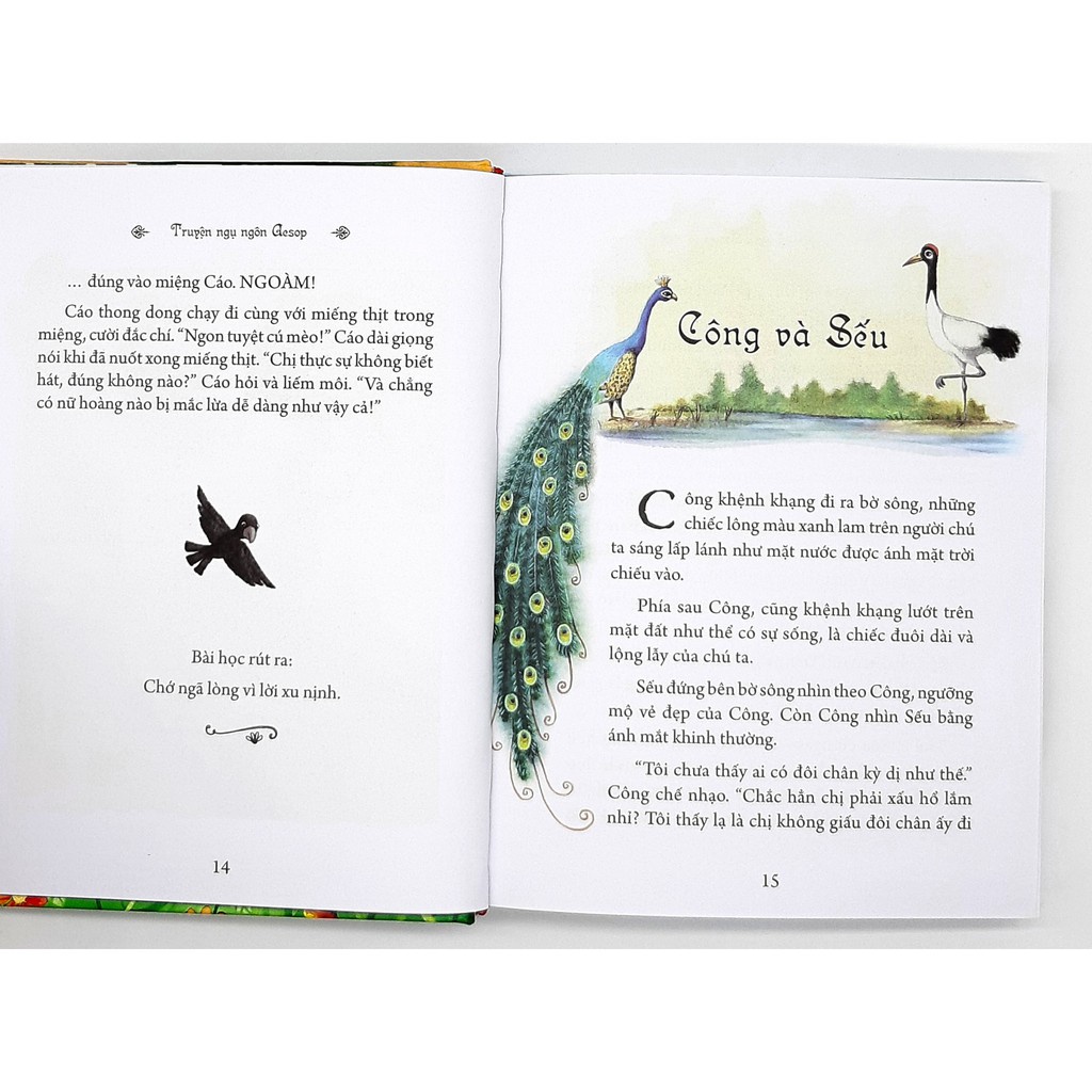 SÁCH: Illustrated Classics - Truyện ngụ ngôn Aesop Đinh Tị