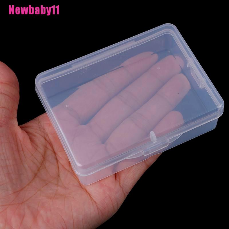 Hộp Nhựa Trong Suốt Hình Vuông Kích Thước 11 * 9cm * 6.5cm * 3cm