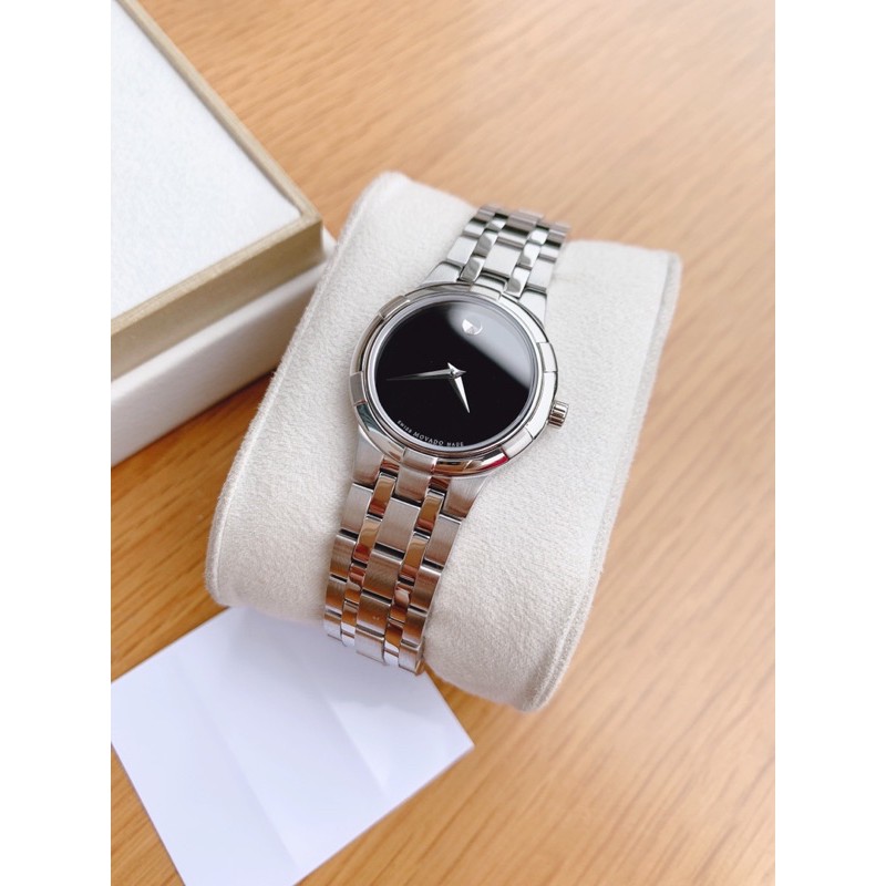 Đồng hồ Nữ Movado Metio Black 0606204