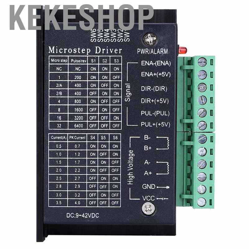 Kekeshop TB6600 4A Stepper Motor Driver 9~40V Micro-Step for 42/57/86 Steppers