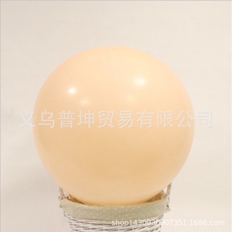 Bong bóng bằng cao su kích cỡ 18 inch màu sắc macaron dùng để trang trí tiệc