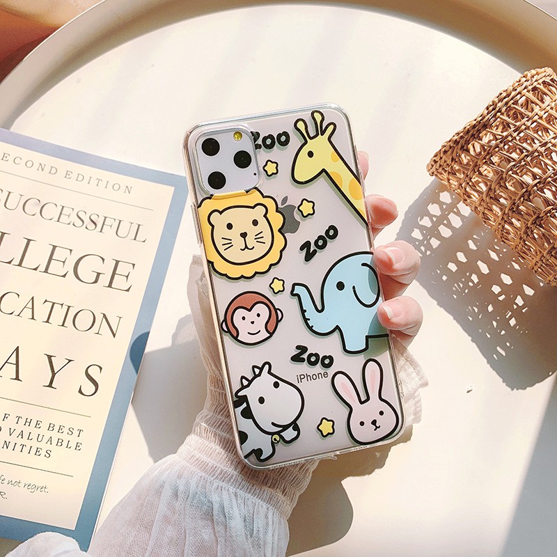 Ốp Điện Thoại Hình Động Vật Xinh Xắn Cho Iphone Xs Max | BigBuy360 - bigbuy360.vn