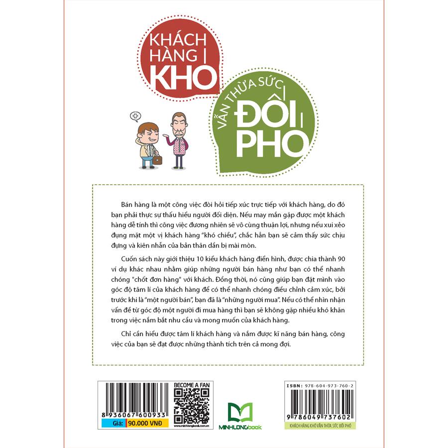 Sách: Khách Hàng Khó Vẫn Thừa Sức Đối Phó - TSKD