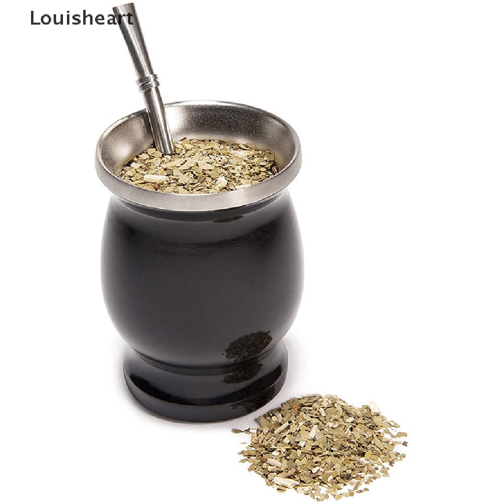 Bộ Cốc Uống Trà Bằng Thép Không Gỉ Hai Lớp Yerba Mate