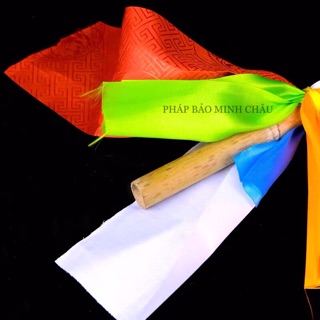 Mũi tên CHIÊU TÀI tre tết vải Tây Tạng [PBMC]