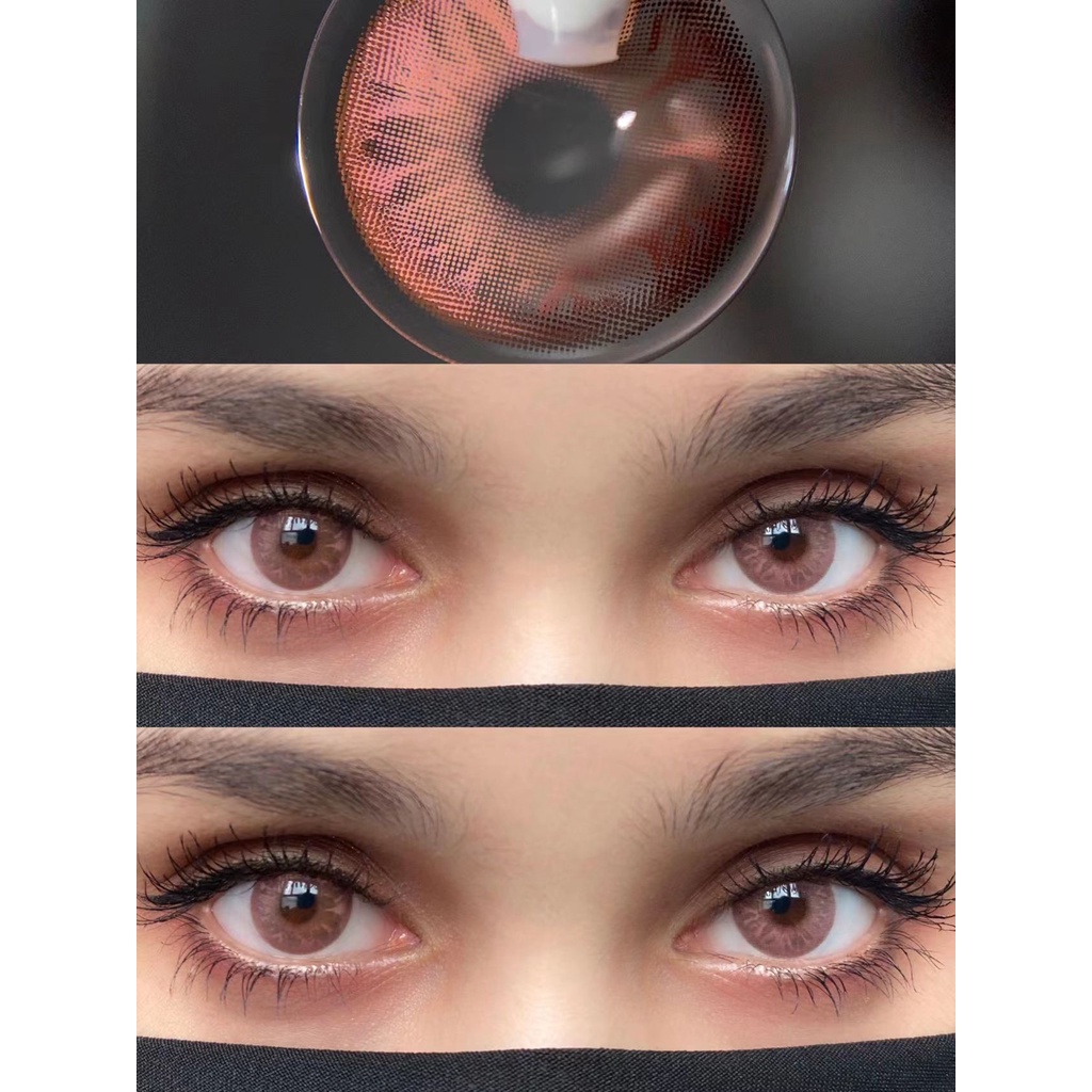 Kính áp tròng Colorhunter Dùng 1 Năm 14.0mm 0 - 8 Độ 1 cặp BSQ