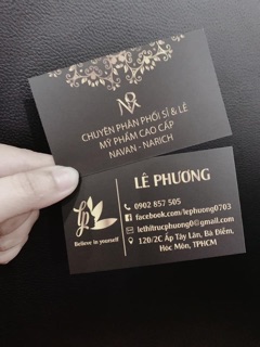 Name card/ thẻ tích điểm