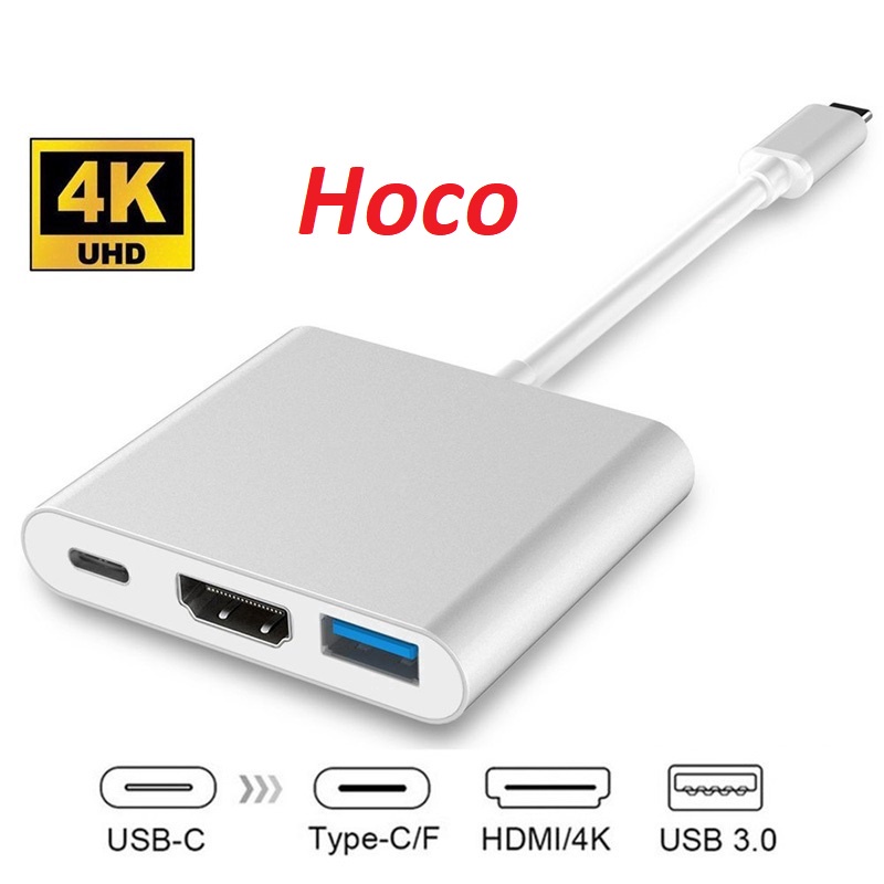 Cáp Chuyển USB Type-c Sang HDMI Âm - Type-c To HDMI, Type C to VGA