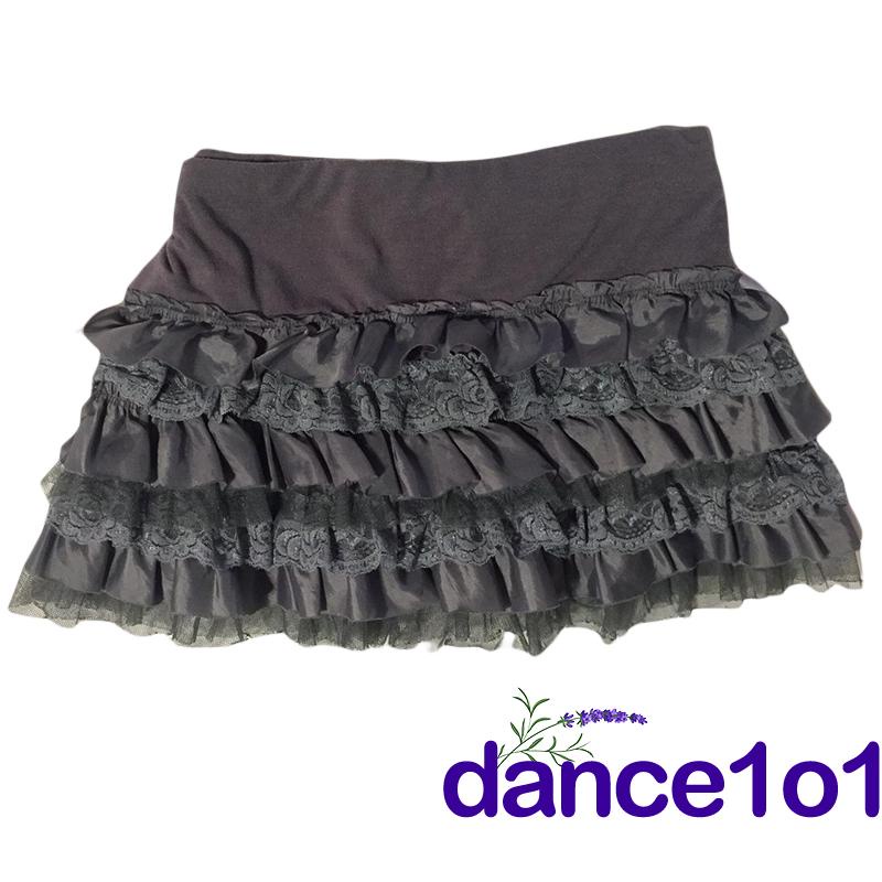 ❥Jn✭Chân Váy Nữ Phối Ren Và Nơ Phong Cách Vintage