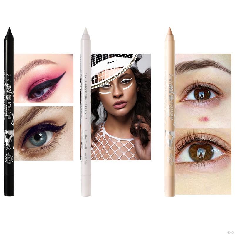 Bút Kẻ Mắt Chống Thấm Nước Không Nhòe Dễ Lên Màu Nhiều Màu Sắc