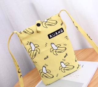 Túi Tote vải mini đồ ăn