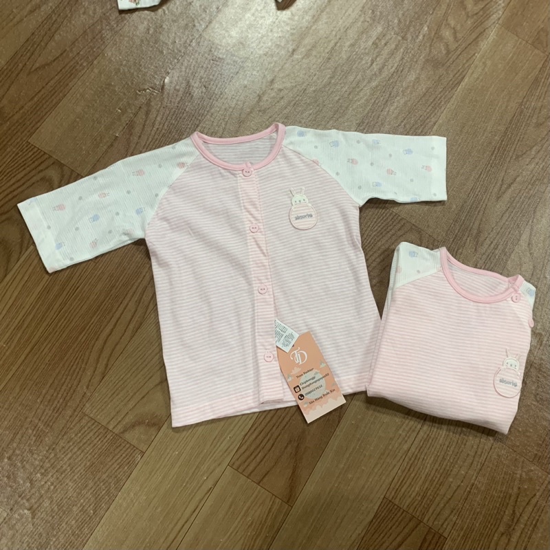 Áo cotton xuất Hàn bé gái tay lỡ
