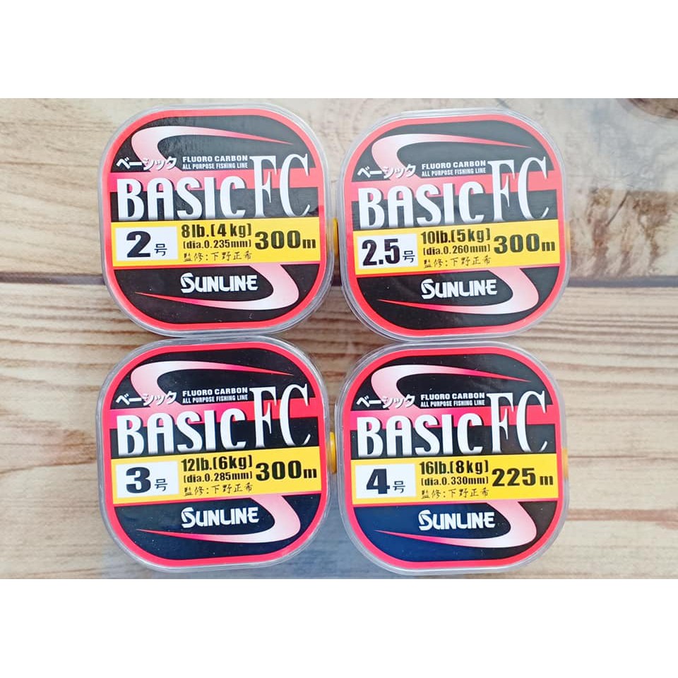CƯỚC BASIC CÂU CÁ. SUNLINE BASIC FC. Fluorocarbon