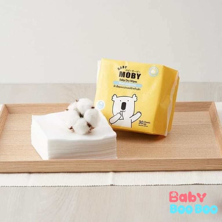 Khăn khô đa năng Moby Thái Lan Cotton Pads
