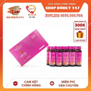 ✅Nước Đông Trùng Hạ Thảo Hector Collagen Hộp 10 Chai 👍[Freeship] ❤️ Hector Cordyceps Collagen