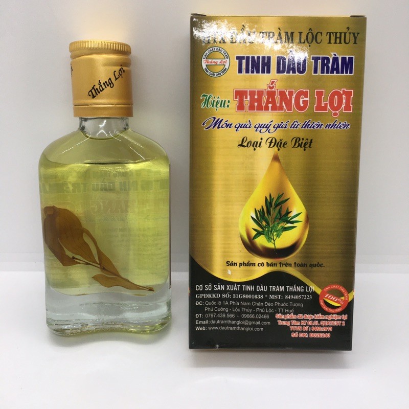 TINH DẦU TRÀM KHÁNG KHUẨN THẮNG LỢI