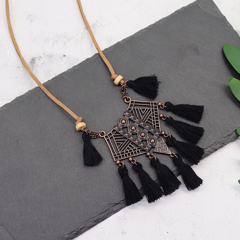 Vòng Cổ Bohemian Dáng Dài Phong Cách Dân Tộc Thời Trang Mới 2022