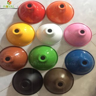 Đèn nhôm thả nhiều màu kèm đui đèn và dây đèn thả ,đế ốp trần T051