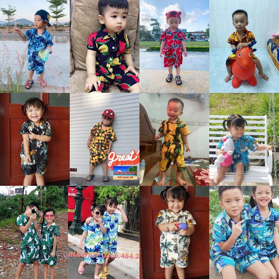 BỘ TRÁI CÂY ĐI BIỂN CHẤT KATE THÁI CHO TRẺ EM ĐỦ MẪU
