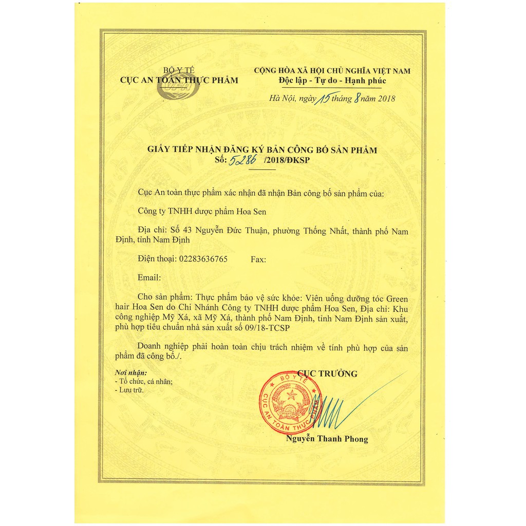 GREEN HAIR Hoa Sen - Ngừa rụng tóc, kích thích tóc mọc nhanh, giúp làm đen và mượt tóc