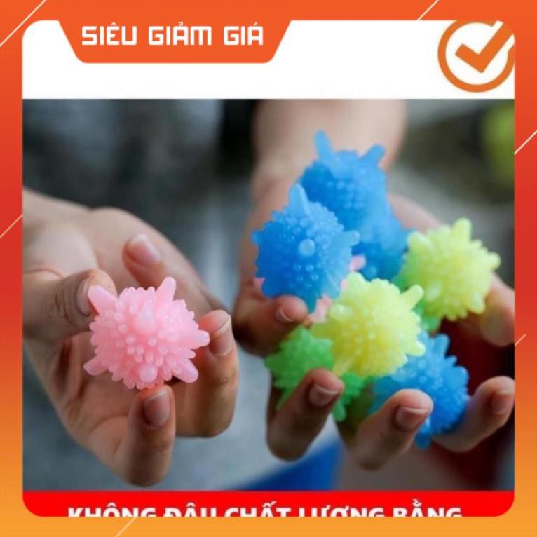 Sale sốc -  Combo 10 quả cầu gai cao su giặt đồ - (HCM)