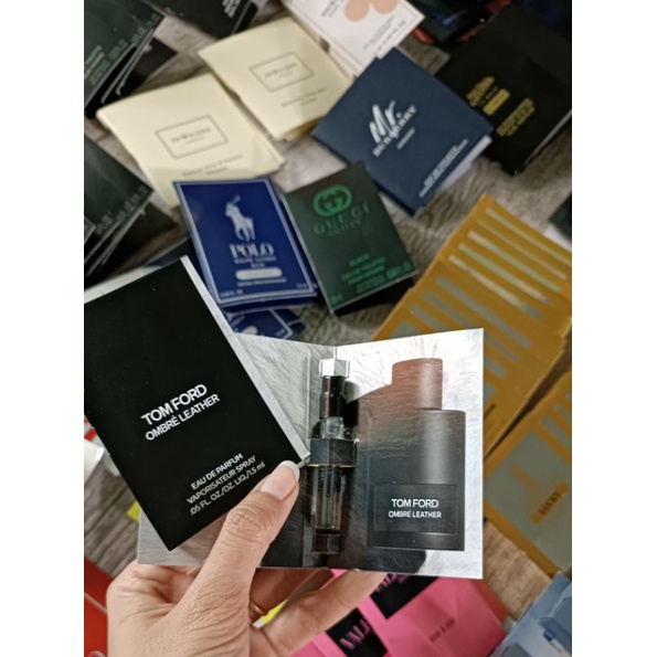 [ Ảnh thật ] Vial Nước Hoa Tom Ford Ombre Leather