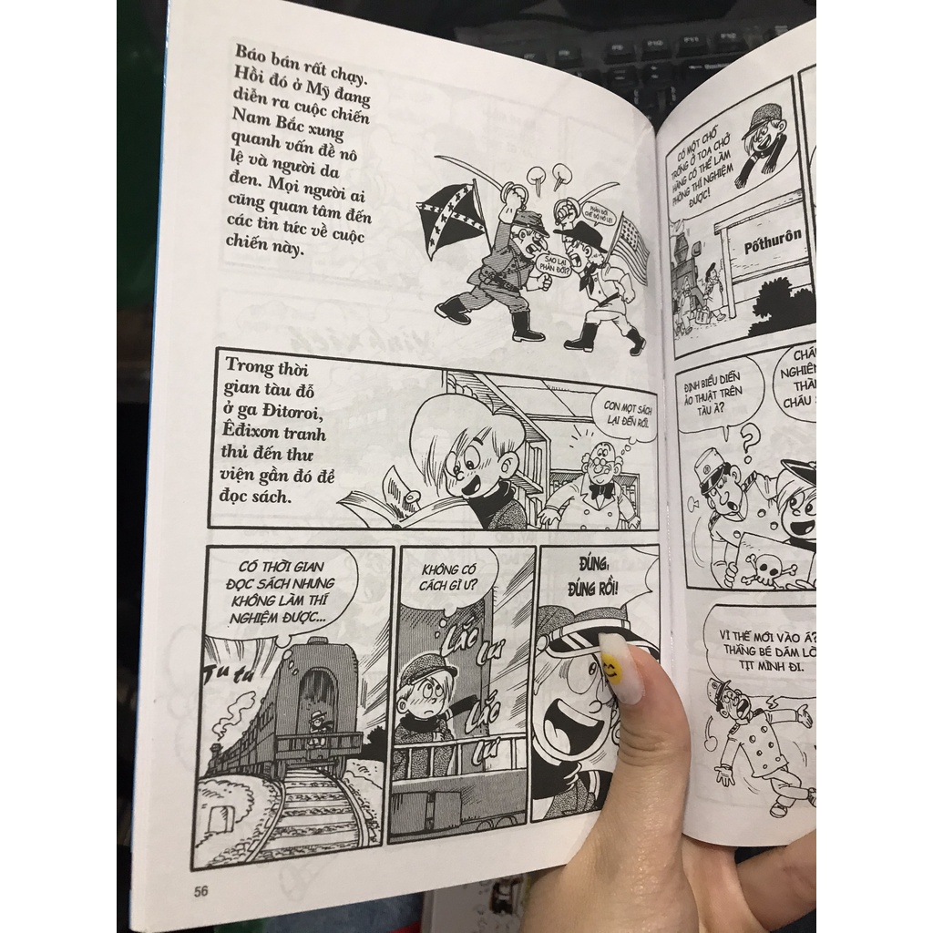 Sách Danh nhân thế giới : ÊđiXơn