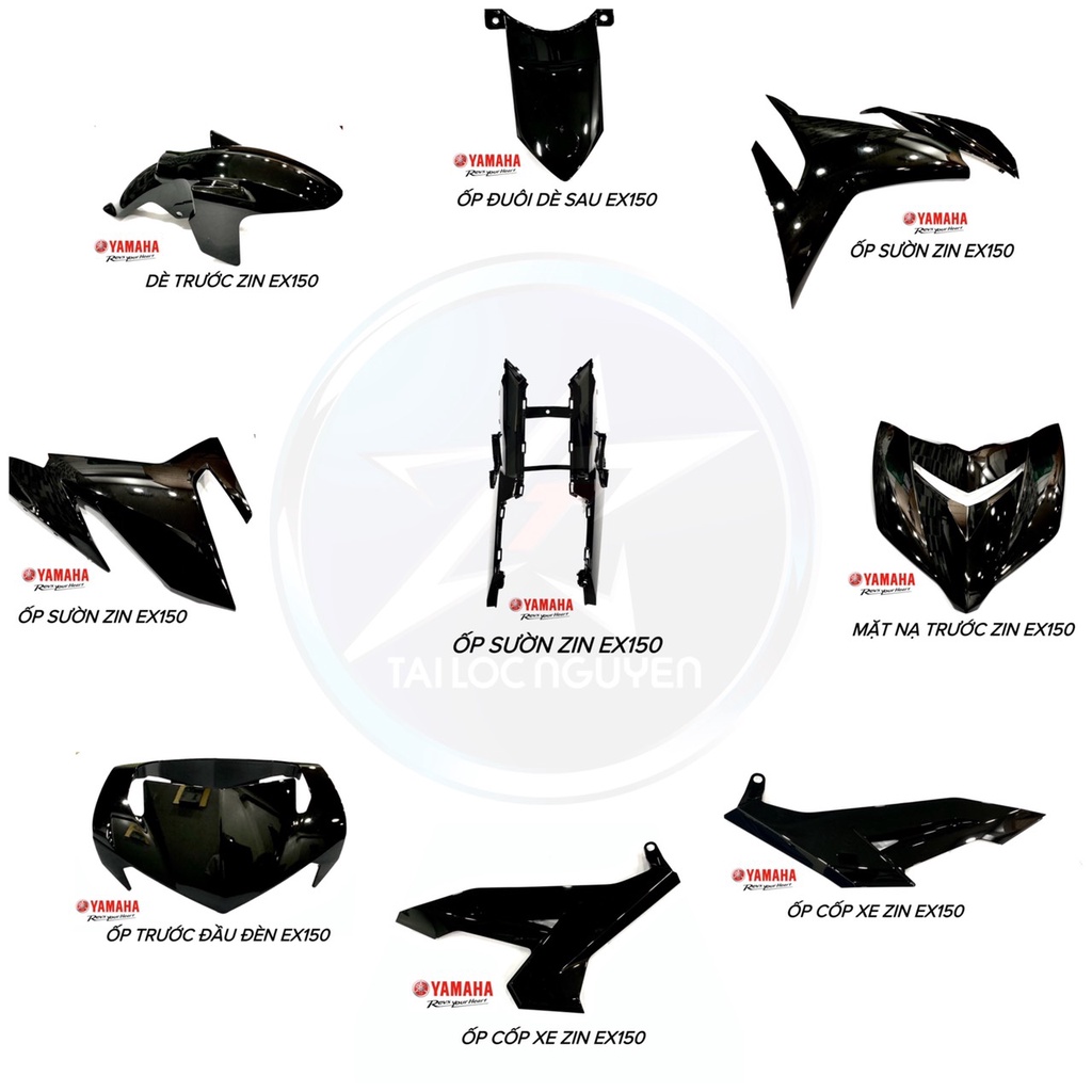 DÀN ÁO ZIN CHO EXCITER 150 11 MÓN