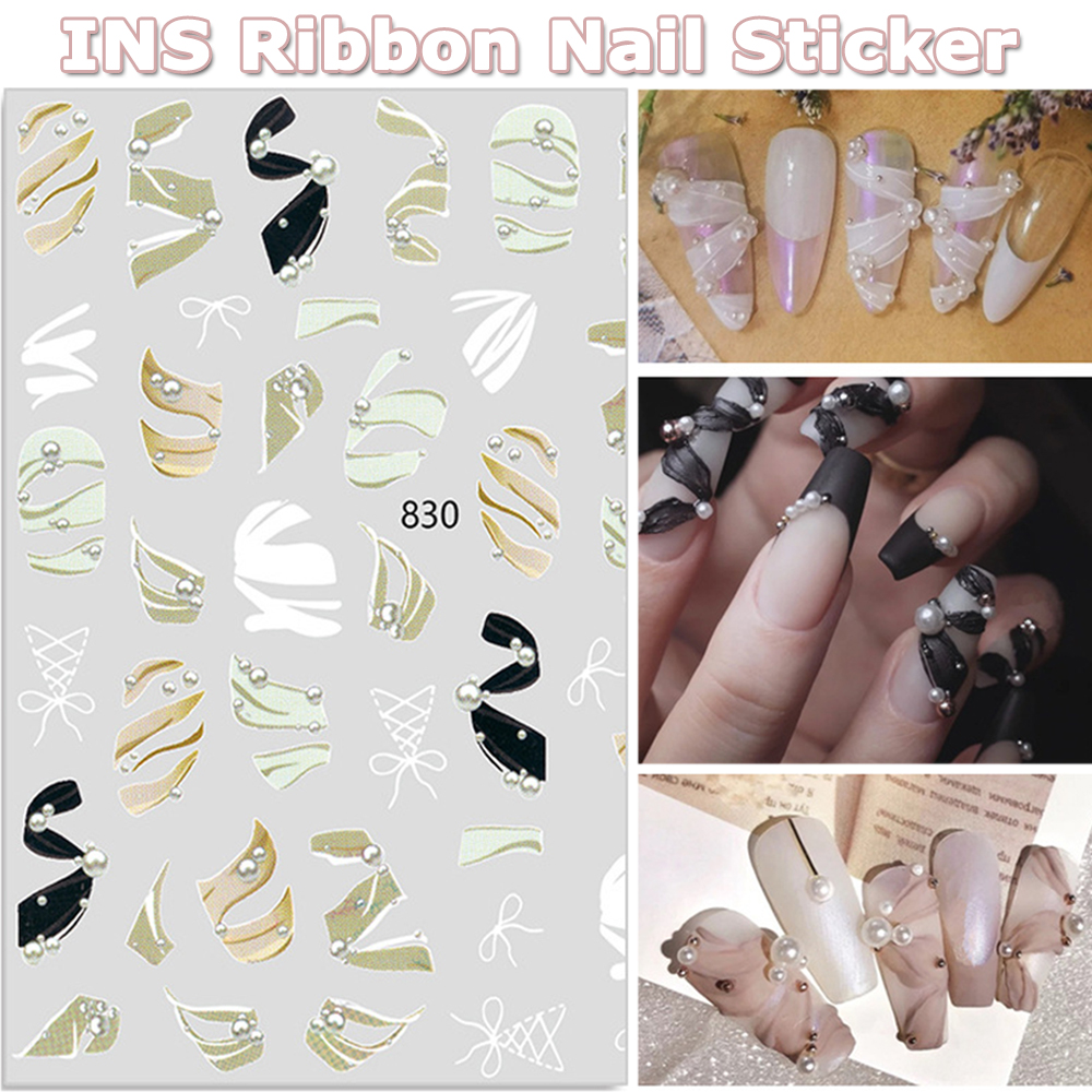 Miếng Dán Trang Trí Móng Tay 3d Nghệ Thuật
