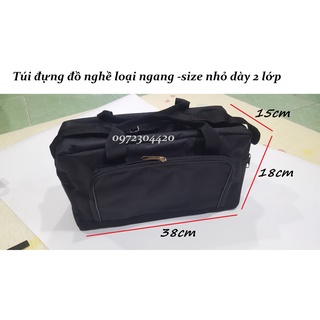 Túi đựng đồ nghề loại ngang -size nhỏ dày 2 lớp