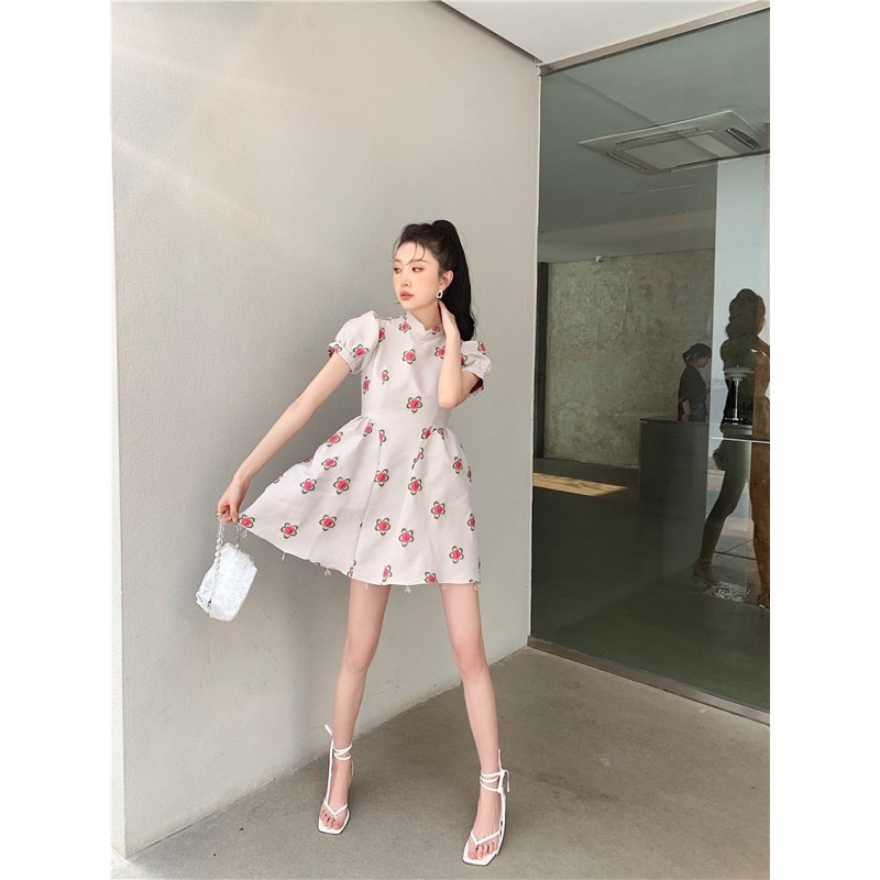 váy/ đầm xoè tiểu thư retro ORDER