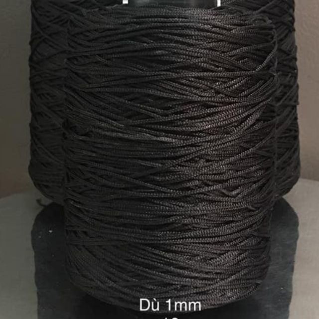 10 mét dây dù 1mm đen