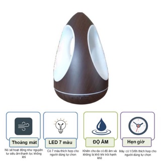 Combo tinh dầu &máy khuyếch tán tinh dầu bí ngô, 10ml tinh dầu nguyên chất sả chanh