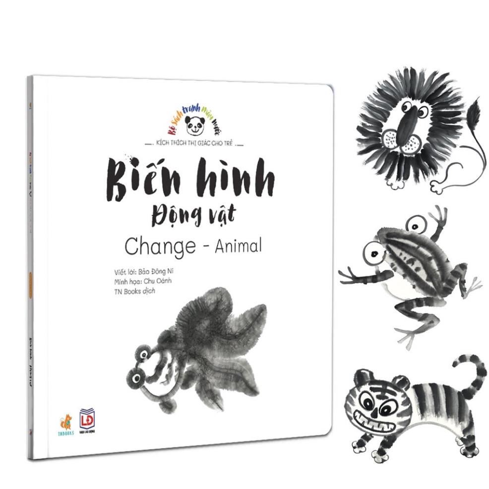 Sách - Kích Thích Thị Giác Cho Trẻ - Song Ngữ Việt Anh