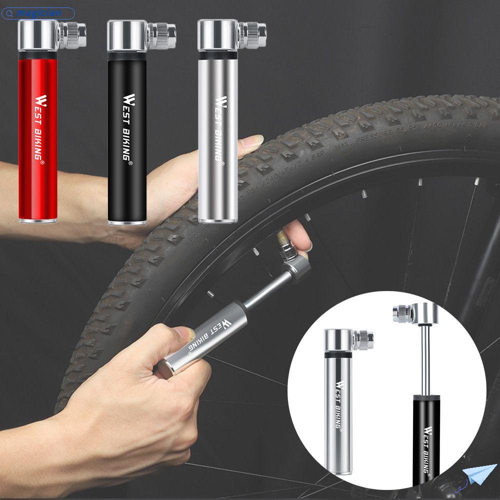 Ống Bơm Xe Đạp Mini Bằng Hợp Kim Nhôm 120 PSI