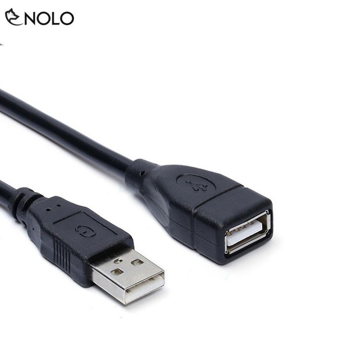 Cáp USB Nối Dài Chuẩn 2.0 Nhiều Cỡ 1.5m 3m 5m Tích Hợp Cục Chống Nhiễu Ferrite Bead Chất Liệu Vỏ Ngoài PVC