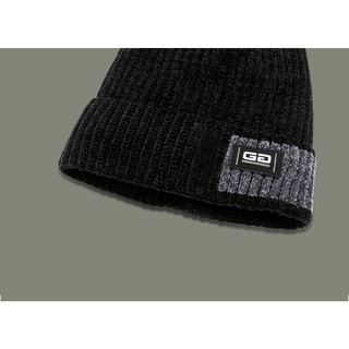 Mũ Beanie Len GD - Nón Len Đen Cá Tính