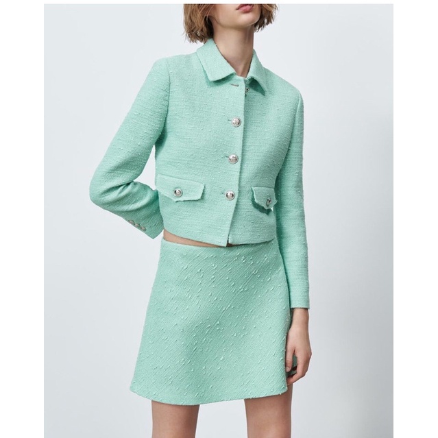 BỘ DẠ TWEED ZARA AUTHENTIC TUỒN STORE