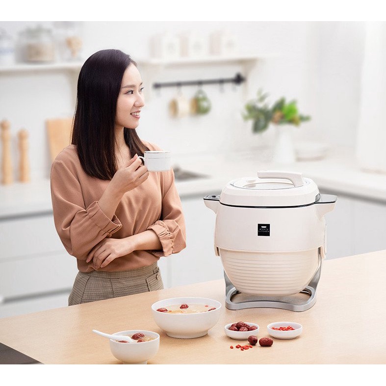 Robot Nấu Ăn Thông Minh CORING KITCHEN Với 4 Chức Năng Nấu, Dung tích 6L, Công suất 2000W - Home and Garden