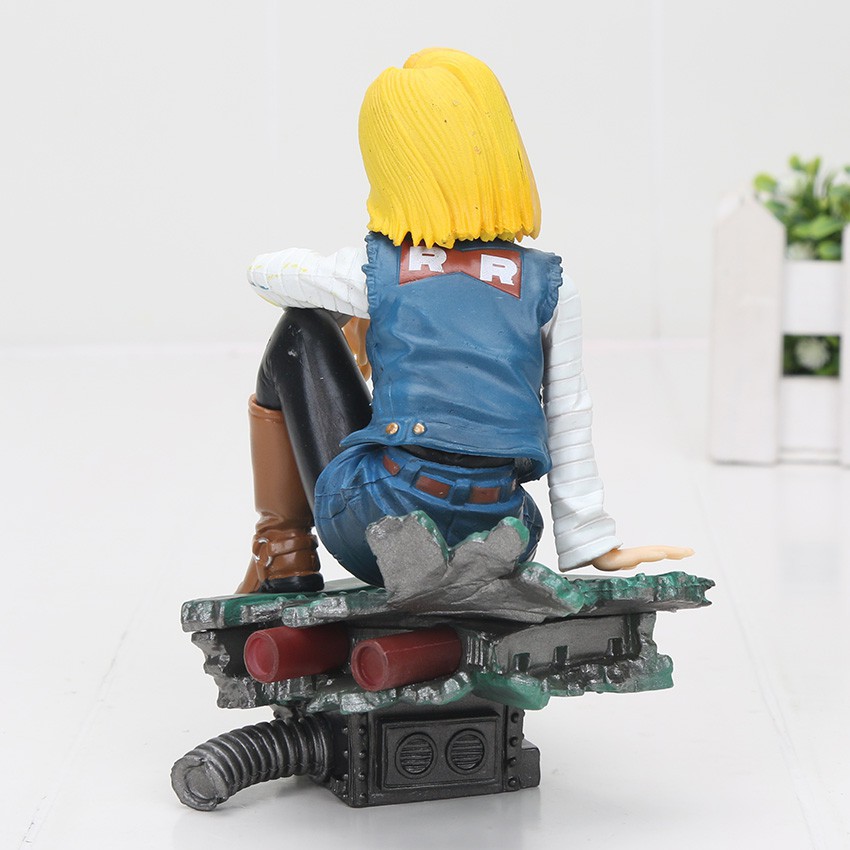 Mô hình đồ chơi nhân vật hoạt hình Dragon Ball Z Android 18 Lazuli dxf Super saiyan 2