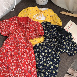 ĐẦM HOA CỘT NƠ CỔ