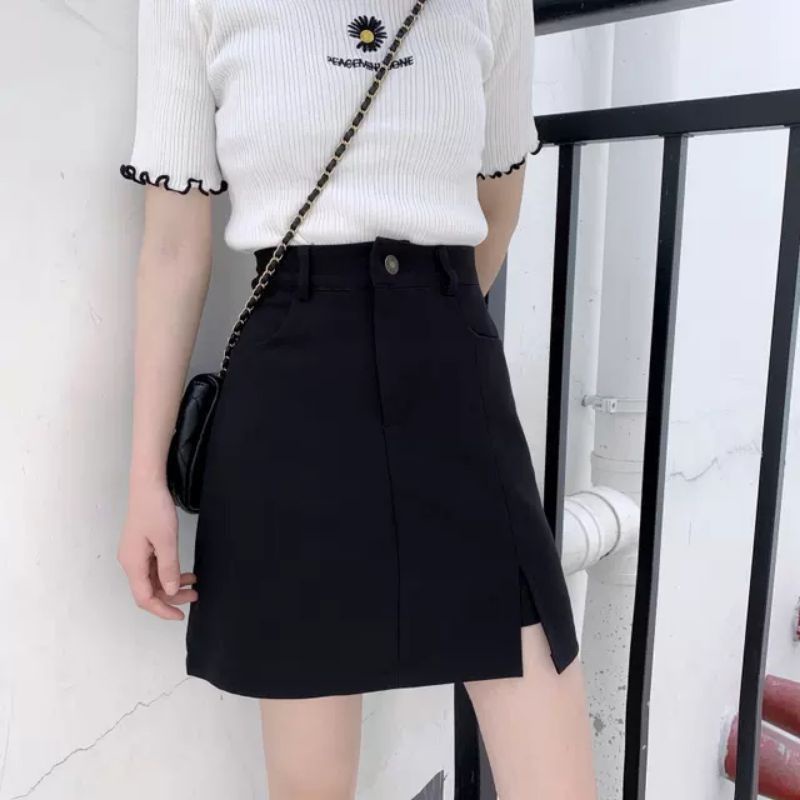 [chân váy chữ a][ chân váy ngắn] Siêu hot trend 2021( có quần trong )