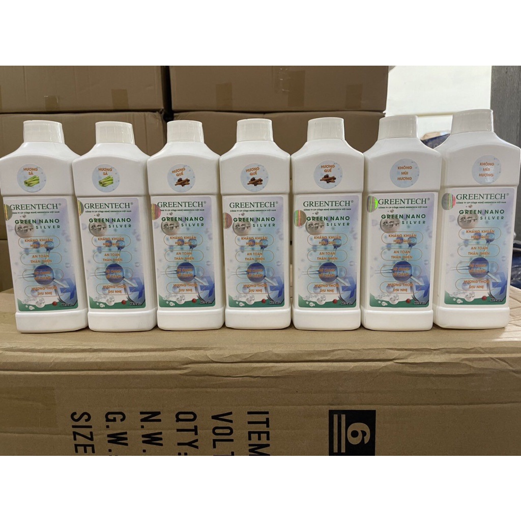 Dung dịch nano bạc cho máy phun khử mùi - Can 1 lít